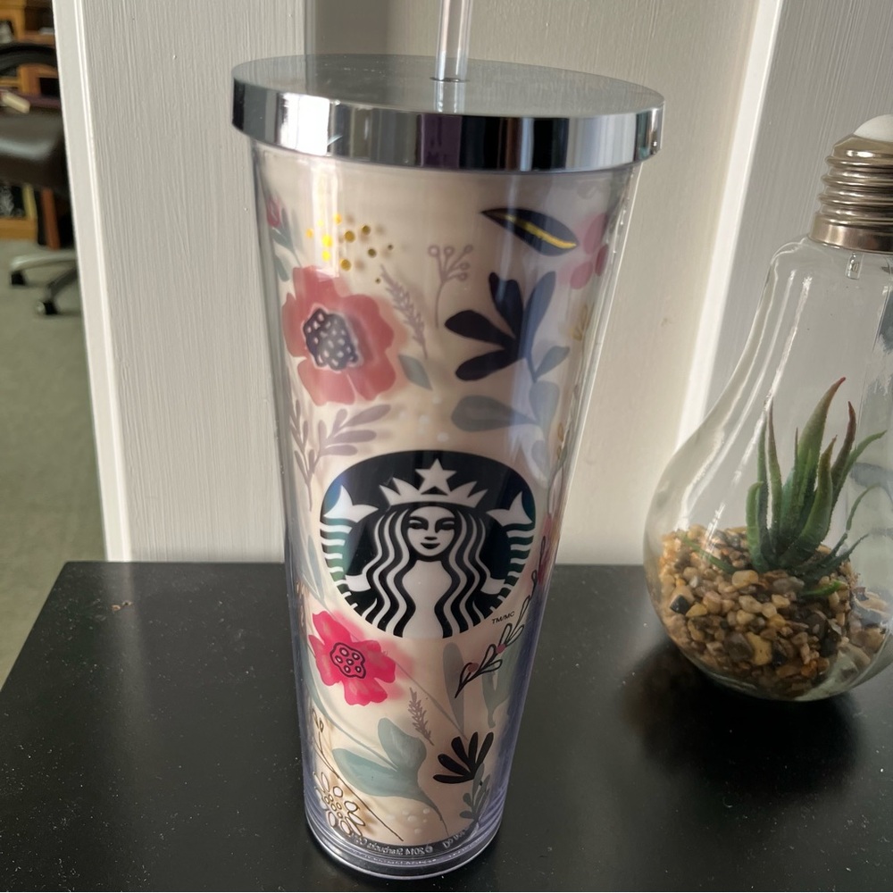 Starbucks Floral Tumbler
